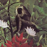 Henri Rousseau detto Il Doganiere, Scimmie nella Foresta tropicale